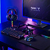Игровая механическая клавиатура Rapoo V500 Pro 87 (проводная, черный)