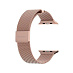 Ремешок из нержавеющей стали SwitchEasy SAW801032RG22 2022 Mesh Stainless Steel Watch Loop (для Appe Watch, розовое золото)