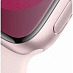Умные часы Apple Watch Series 9 GPS Pink Aluminium Case with Light Pink Sport Band (41mm, S/M, розовый)