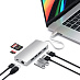 Адаптер Satechi Aluminum Multi-Port Adapter V2 (серебристый)