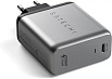 Сетевое зарядное устройство Satechi Charger 100W с технологией GaN Power (серый)