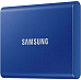 Внешний SSD накопитель Samsung T7 Portable (2 ТБ, синий)