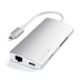 Адаптер Satechi Aluminum Multi-Port Adapter V2 (серебристый)