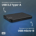 Внешний жесткий диск Western Digital Elements Portable (1TB, черный)