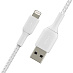 Кабель Belkin BoostCharge USB-A Braided Cable with Lightning Connector (1М, белый)