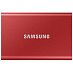 Внешний SSD накопитель Samsung T7 Portable (1 ТБ, красный)