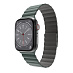 Ремешок для часов SwitchEasy MAW245078PG22 Skin Silicone Magnetic Watch Band (для Apple Watch 42/44/45mm, зеленый)