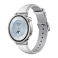 Умные часы Xiaomi Watch S4 Leather Strap (41 мм, белый)