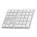 Беспроводной блок клавиатуры Satechi Aluminum Extended Keypad (серебристый)