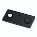 Беспроводное зарядное устройства Satechi Trio Wireless Charging Pad (для iPhone, AirPods, Apple Watch, серый космос)