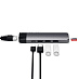 USB-хаб Satechi Aluminum Pro Hub with Ethernet & 4K HDMI (серый)