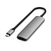 Адаптер Satechi 4-in-1 USB-C PD&2xUSB-A 3.2 Gen2&HDMI 4K@60Hz (4-в-1, серый)