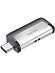 Флеш-накопитель SanDisk Ultra Dual Drive Type-C (64 ГБ, серебристый