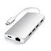 Адаптер Satechi Aluminum Multi-Port Adapter V2 (серебристый)