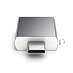 Адаптер Satechi Type-C USB Adapter (USB-C на USB-A, серый)