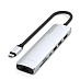 Адаптер Satechi 7-in-1 USB-C (7-в-1, серебристый)