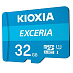 Карта памяти KIOXIA EXCERIA microSDHC Class 10 (32 ГБ)