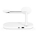 Беспроводная зарядная станция TTEC AirCharger Quattro M MagSafe Competitible 4in1 iPhone + Apple Watch + AirPods Wireless Fast charger with LED light (4-в-1, белый)