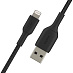 Кабель Belkin BoostCharge USB-A Braided Cable with Lightning Connector (1М, черный)