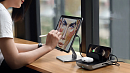 Зарядная станция Satechi Dock5 Multi-Device Charging Station with Wireless Charging (серый)