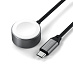 Зарядный кабель Satechi USB-C Magnetic Fast-Charging Cable (для Apple Watch, серый)