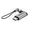 Адаптер UGREEN US282 USB-C Female to Micro USB Male (серый)