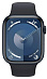 Умные часы Apple Watch Series 9 GPS Midnight Aluminium Case with Midnight Sport Band (45mm, S/M, черный)