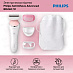 Электробритва для женщин Philips SatinShave Advanced BRL140/51 (белый)