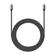Кабель Satechi USB-C to USB-C 100W (2м, серый космос)