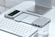 Сверхтонкая док-станция Satechi USB-C Slim Dock (для iMac 24'', серебристый)
