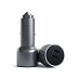 Автомобильное зарядное устройство Satechi 40W Dual USB-C Car Charger (серый)