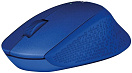 Мышь беспроводная Logitech M330 Silent Plus (синий)