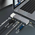 Хаб j5create 4K60 Pro USB4 Hub with MagSafe Kit (серый)