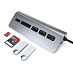 USB-хаб Satechi Type-C USB Hub & Micro/SD Card Reader (серый космос)