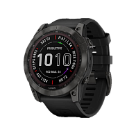 Спортивные часы Garmin Fenix 7X Sapphire Solar DLC (черный)