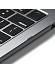 Чехол-накладка Satechi Eco-Hardshell Case For Macbook Air M2 (темный-прозрачный)