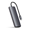 Адаптер Satechi USB-C Hybrid Multiport Adapter with SSD Enclosure (серый)