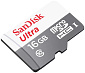 Карта-памяти SanDisk Ultra microSDHC (16 ГБ, серый)