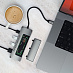 Адаптер Satechi USB-C Hybrid Multiport Adapter with SSD Enclosure (серый)