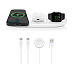 Беспроводная зарядная станция TTEC AirCharger Trio 3 in 1 iPhone + Apple Watch + AirPods Wireless Speed Charging Station (3-в-1, белый)